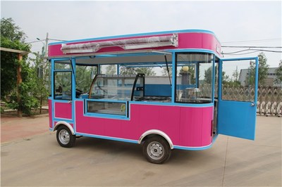 電動三輪美食車 移動的美食風景線，開啟創(chuàng)業(yè)新篇章